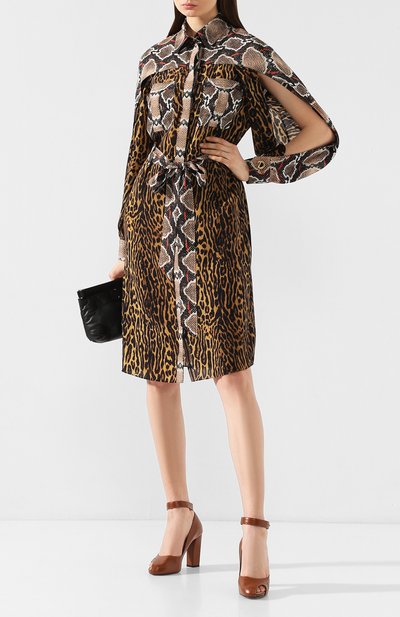 Шелковое платье BURBERRY, арт. 8023882, фото 2