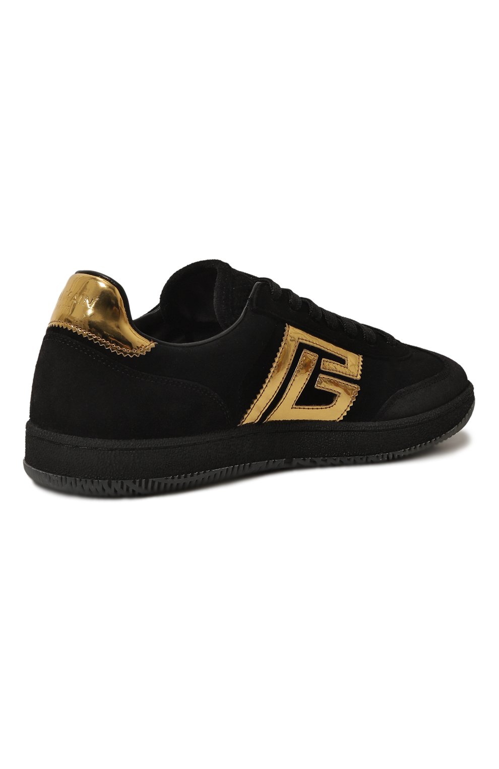 Замшевые кеды swan BALMAIN, арт. DN1VI735/LBGS, фото 5