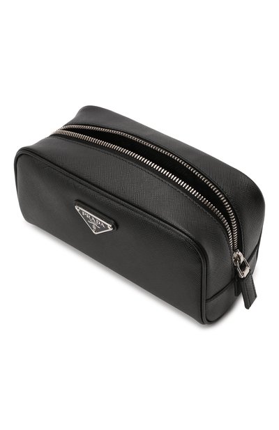 Кожаный несессер PRADA черного цвета по цене 85000 руб., арт. 2NA045-PN9-F0002, фото 3 Кожаный несессер PRADA, арт. 2NA045-PN9-F0002, фото 3