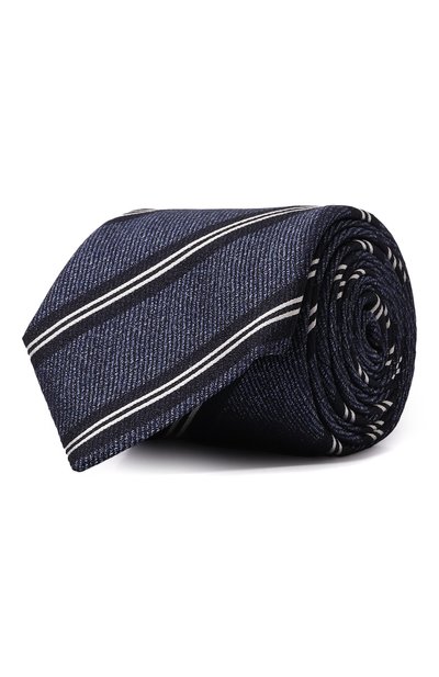 Мужской шелковый галстук CANALI, арт. 18/HJ03957