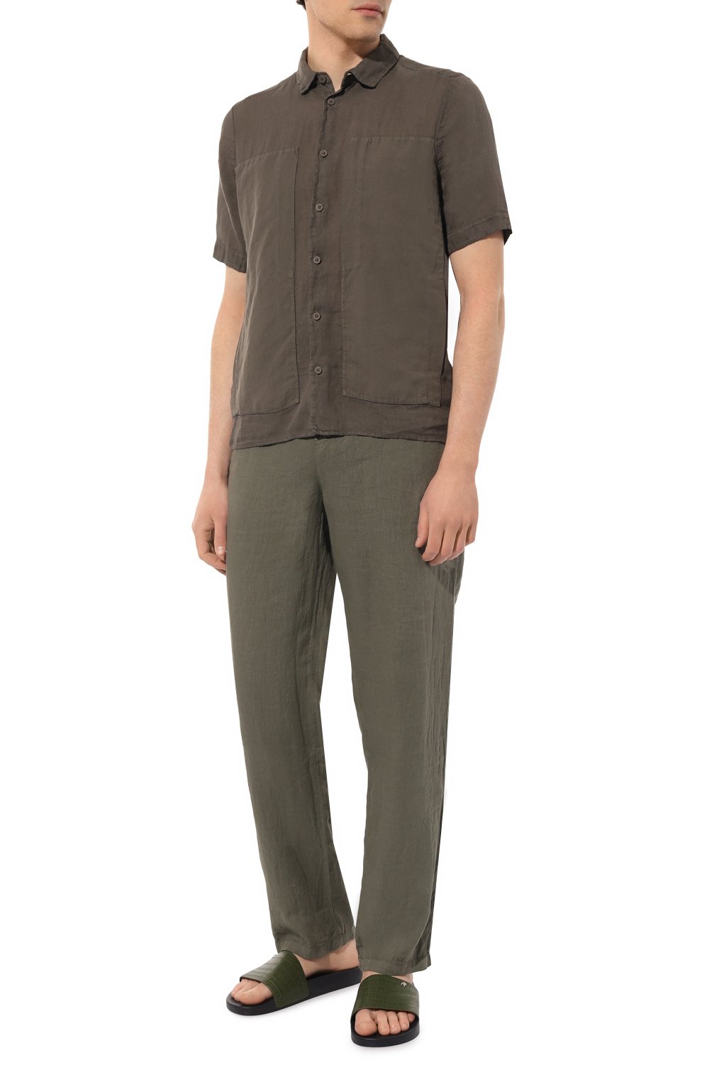 Льняная рубашка TRANSIT, арт. CFUTRWV311, фото 2