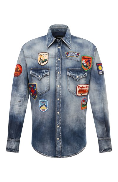 Джинсовая рубашка DSQUARED2, арт. S74DM0644/S30341, фото 1