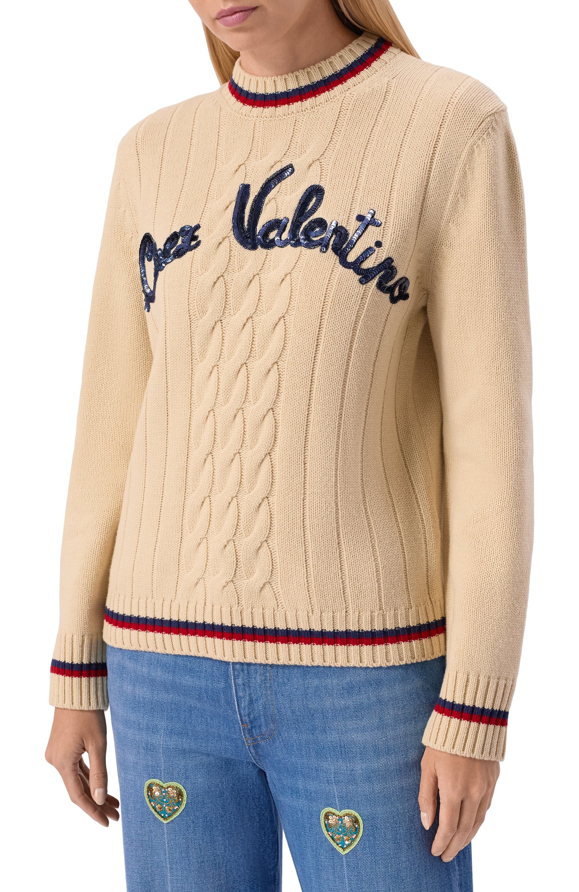 Шерстяной свитер VALENTINO, арт. 8B3KC72C/A43, фото 3