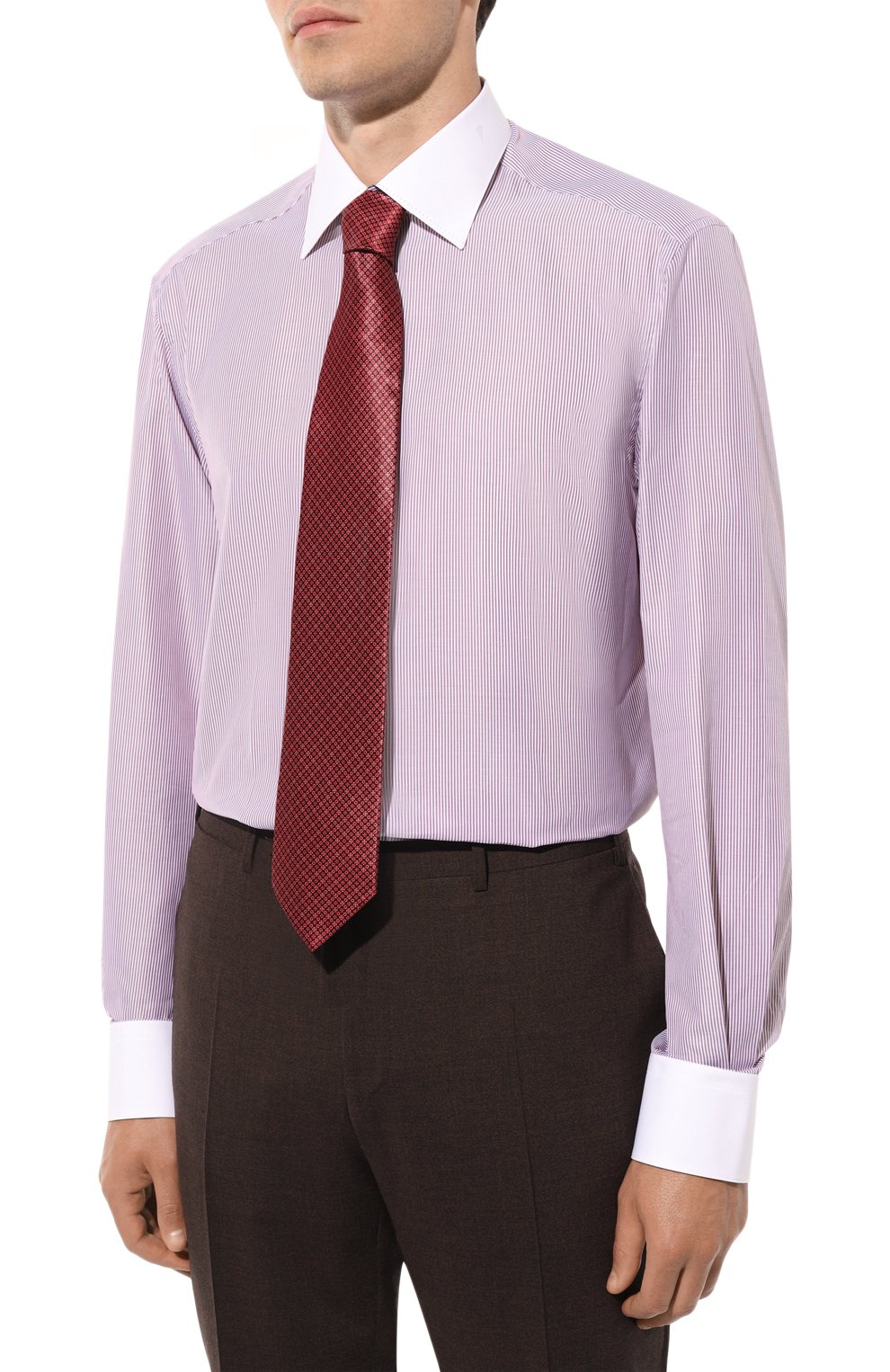 Хлопковая сорочка STEFANO RICCI, арт. MC003686/R2002, фото 3