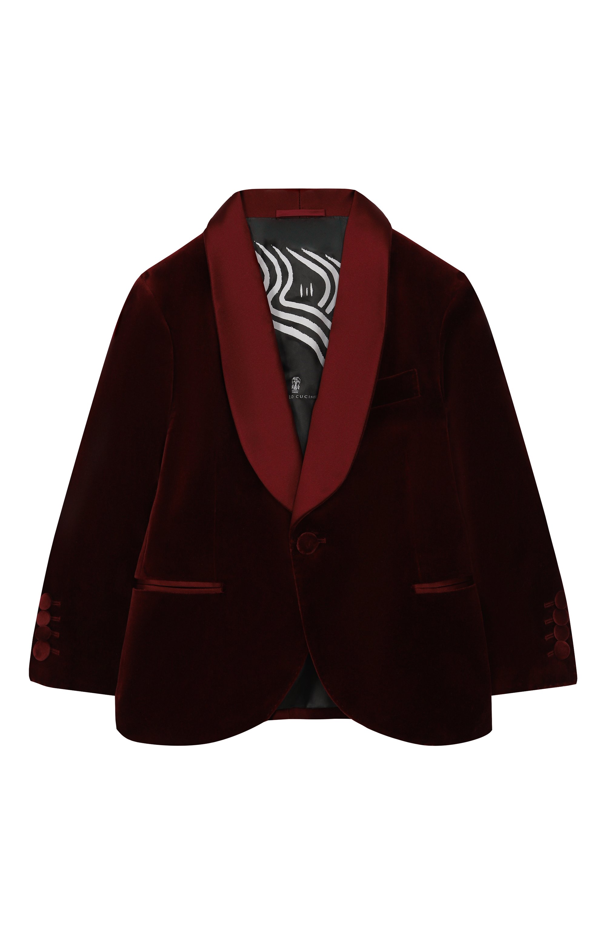 Бархатный пиджак BRUNELLO CUCINELLI, арт. BV420S720A, фото 1