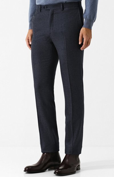 Шерстяные брюки прямого кроя BRIONI, арт. RPL810/06AAF/MEGEVE, фото 3