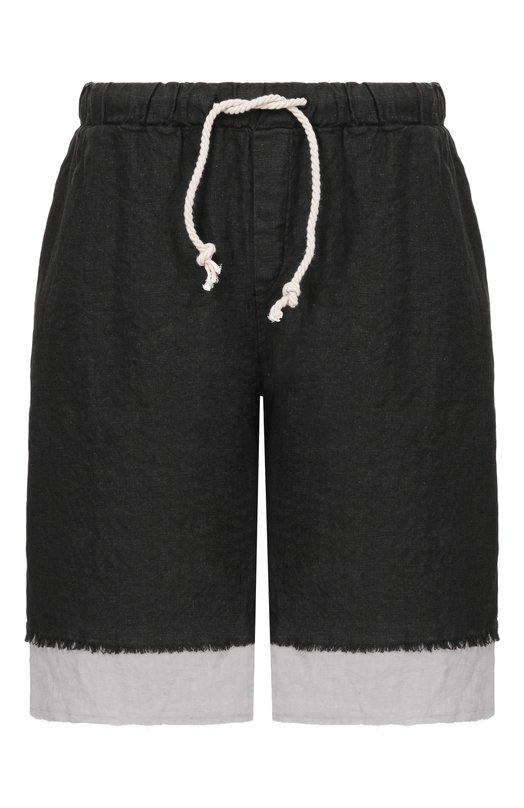 Льняные шорты Never Enough 2B5M092-148/MBE037 Чёрный 2B5M092-148/MBE037