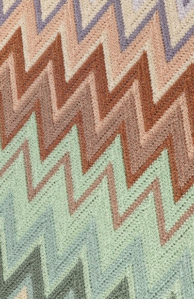 Плед MISSONIHOME разноцветного цвета по цене 84000 руб., арт. 1M3PL10001/160A, фото 3 Плед MISSONIHOME, арт. 1M3PL10001/160A, фото 3