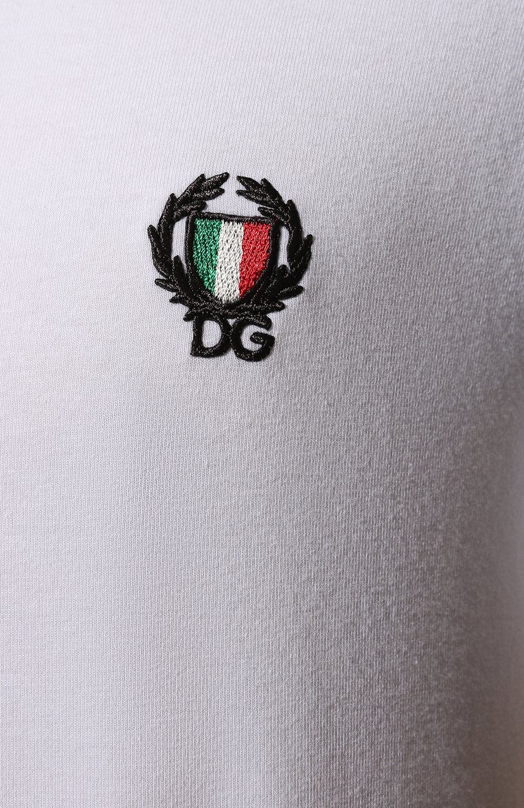 Хлопковая футболка DOLCE & GABBANA, арт. N8A03J/FUECG, фото 5