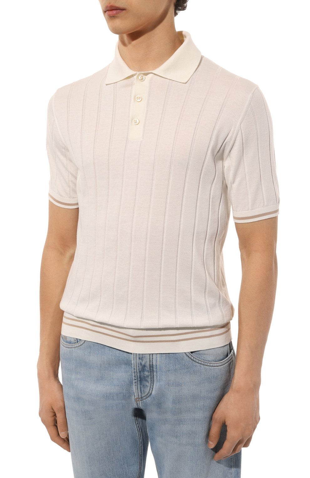 Хлопковое поло FIORONI, арт. MKF26261C1, фото 3