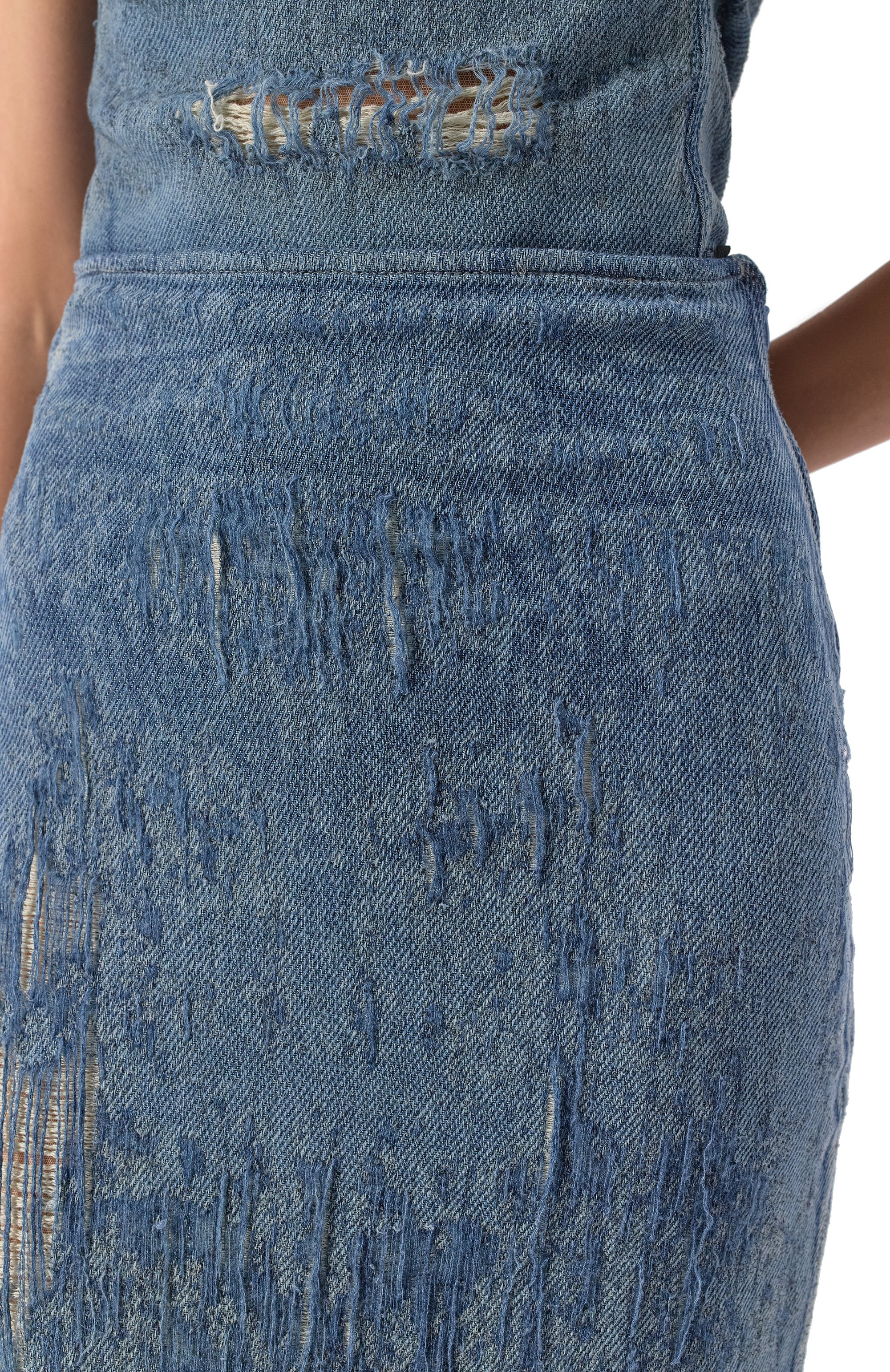 Джинсовая юбка DIESEL, арт. A18934/068RQ, фото 5