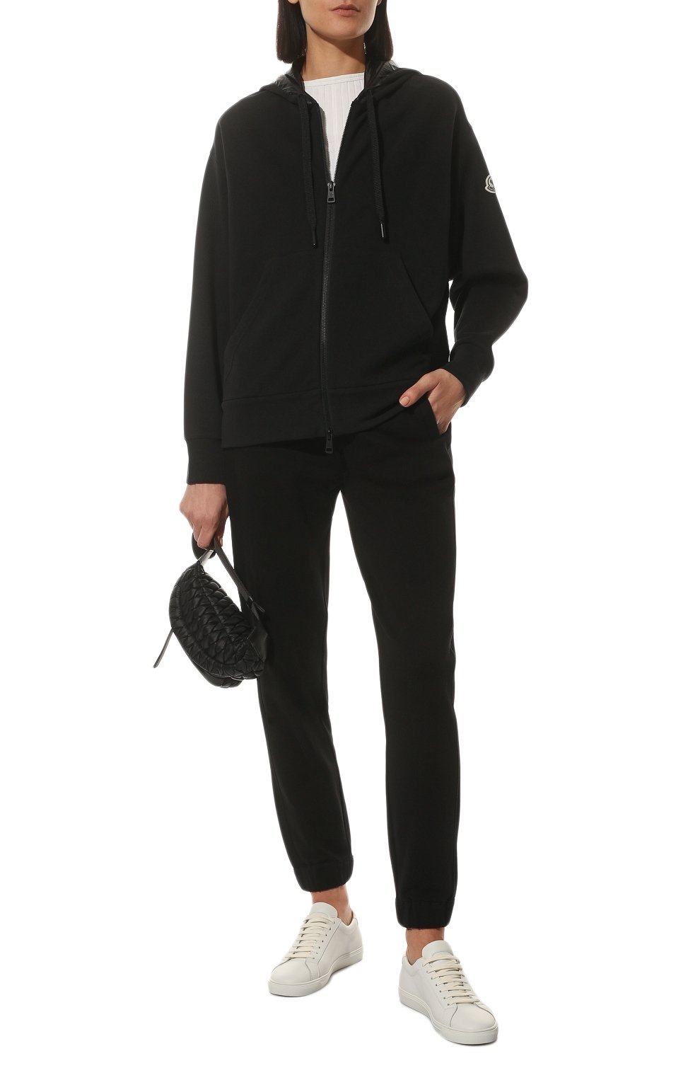 Хлопковые джоггеры MONCLER, арт. H1-093-8H000-17-899M1, фото 2