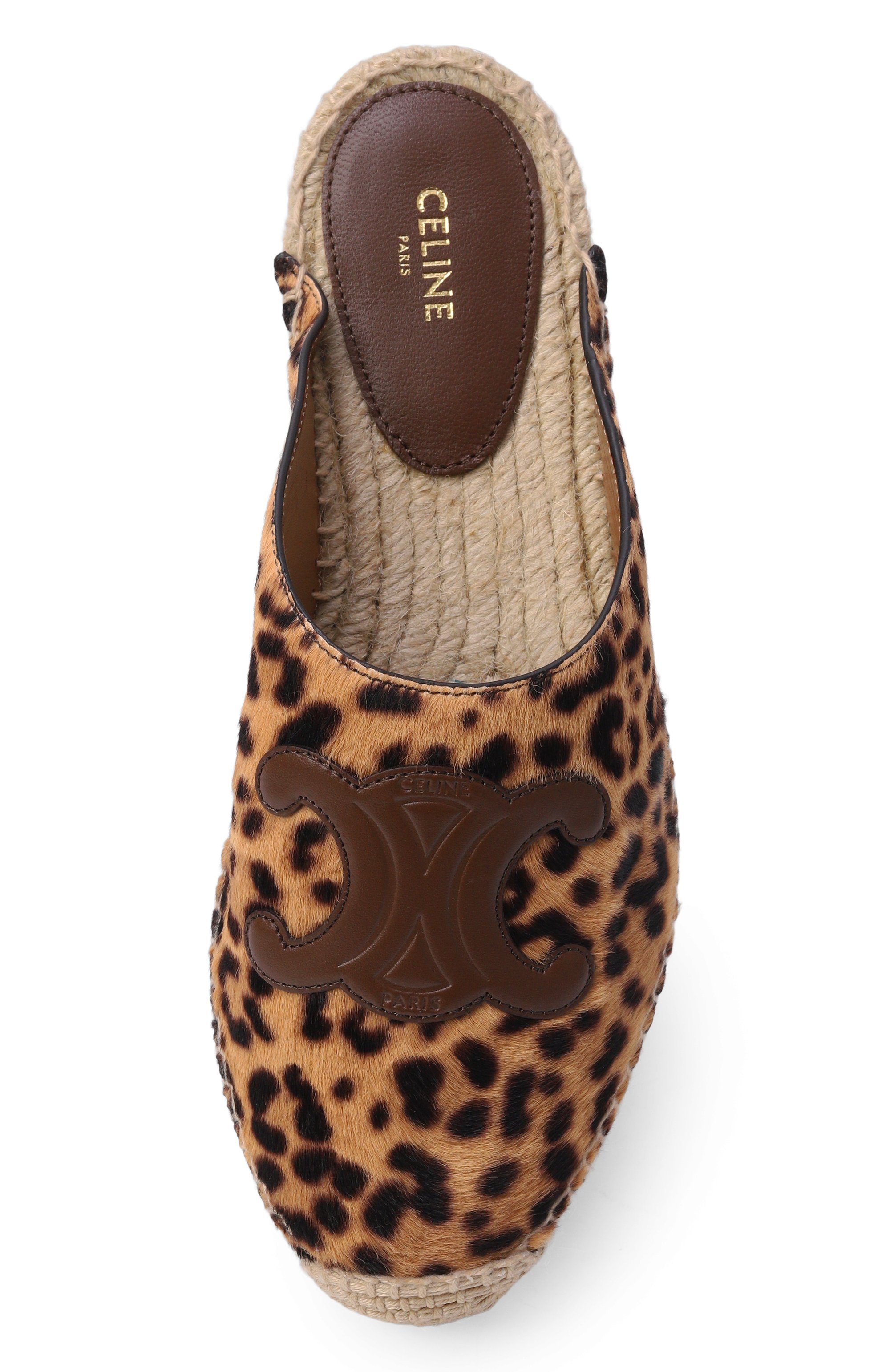 Кожаные сабо CELINE леопардового цвета по цене 77900 руб., арт. 36077/4627, фото 6 Кожаные сабо CELINE, арт. 36077/4627, фото 6