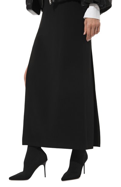 Текстильные ботильоны skye BALMAIN, арт. AN0TA641TSKT, фото 3