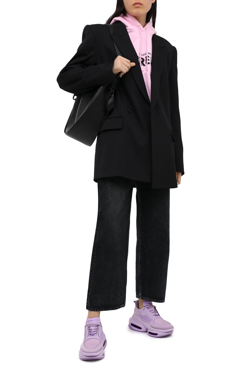 Комбинированные кроссовки bold BALMAIN, арт. UN1C541/LSSY, фото 2