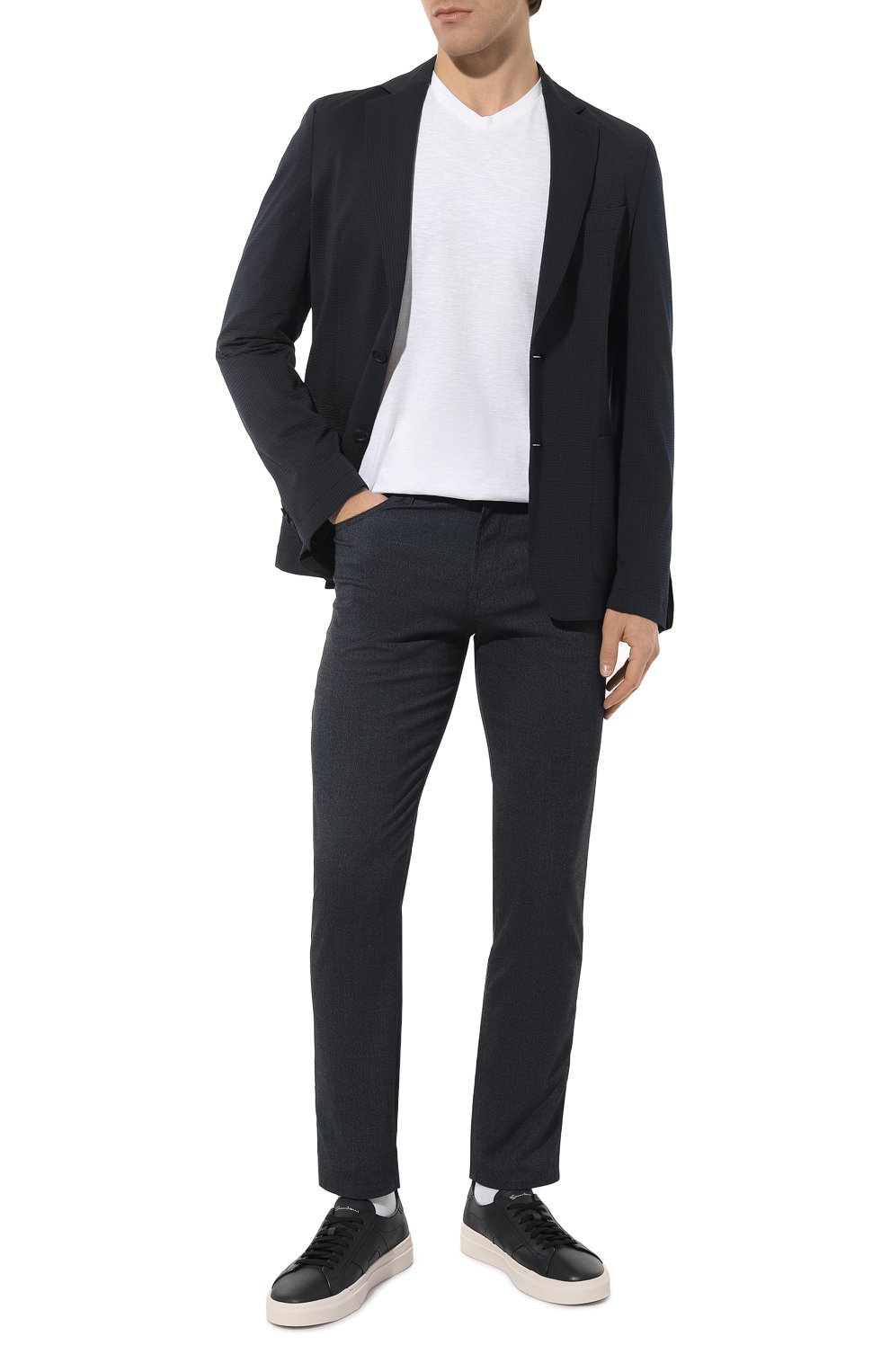 Хлопковая футболка BOSS, арт. 50468433, фото 2