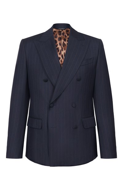 Мужской шерстяной пиджак DOLCE & GABBANA, арт. G2TV8T/FR227