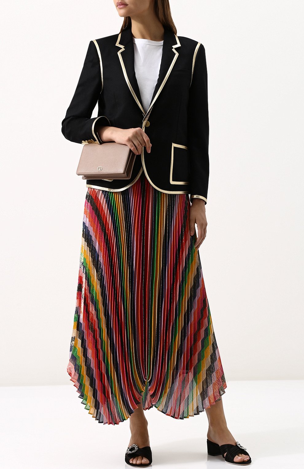 Сумка gg marmont mini GUCCI бежевого цвета по цене 69800 руб., арт. 497985/CA00G, фото 2 Сумка gg marmont mini GUCCI, арт. 497985/CA00G, фото 2