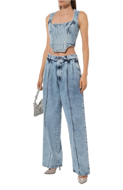 Текстильные мюли bing JIMMY CHOO кремового цвета по цене 107000 руб., арт. BING 100/TAI, фото 2 Текстильные мюли bing JIMMY CHOO, арт. BING 100/TAI, фото 2