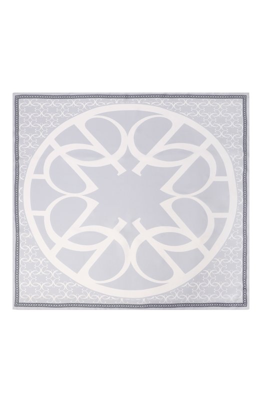 Шелковый платок Elie Saab 710009246 Серый  710009246 Фото 4