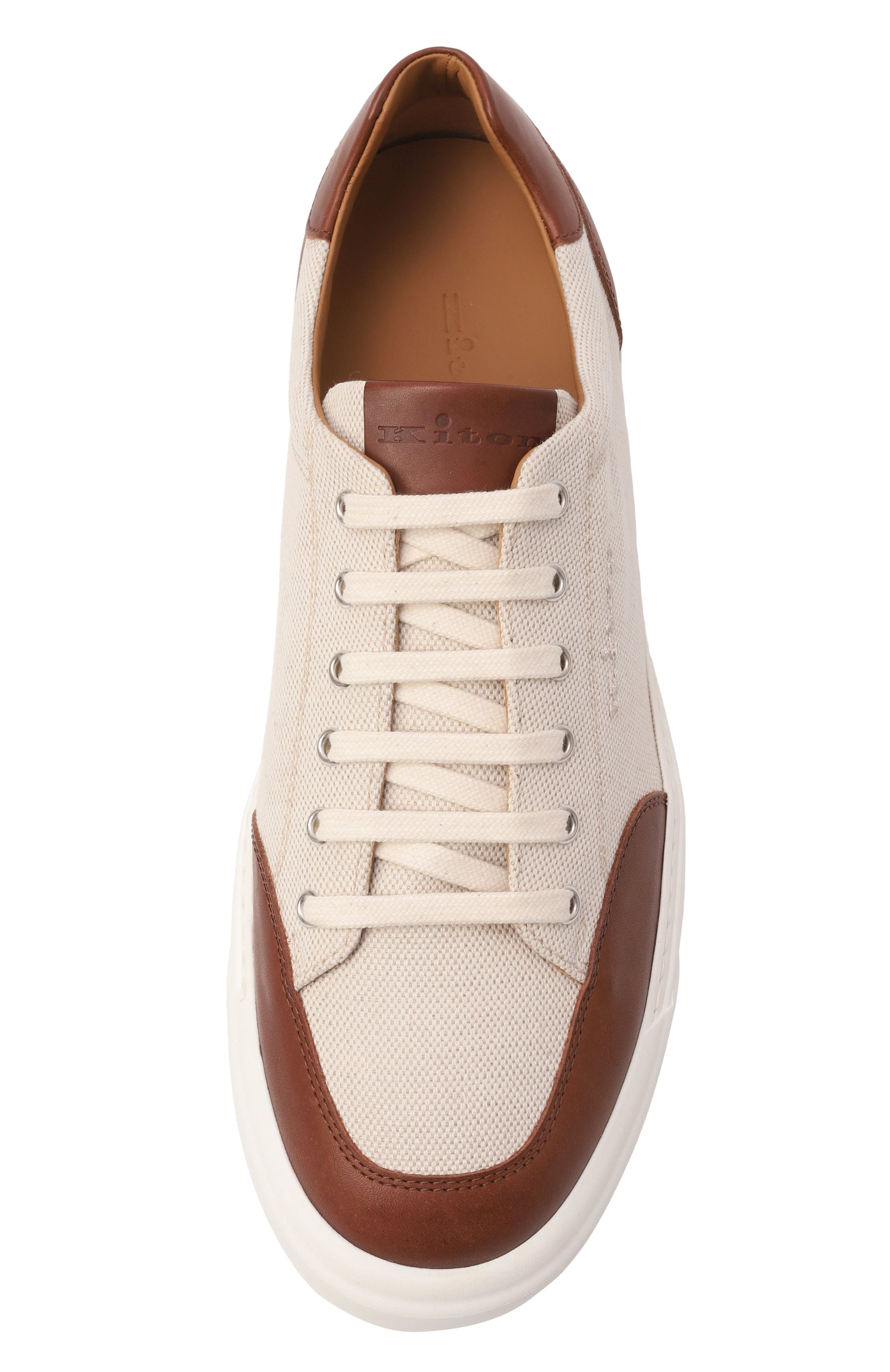 Комбинированные кеды KITON, арт. USSA278N0120201, фото 6