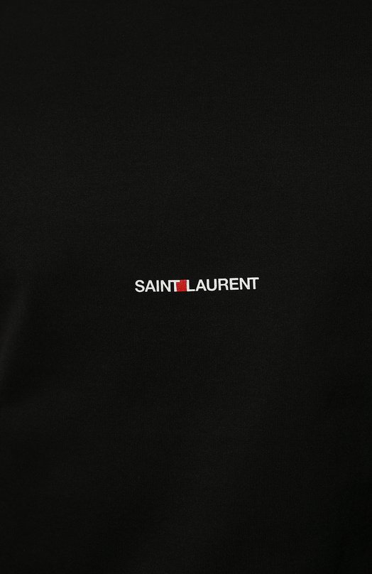 фото Хлопковая футболка saint laurent