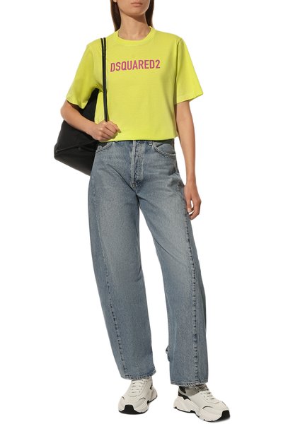 Хлопковая футболка DSQUARED2, арт. S75GD0283/S22427, фото 2