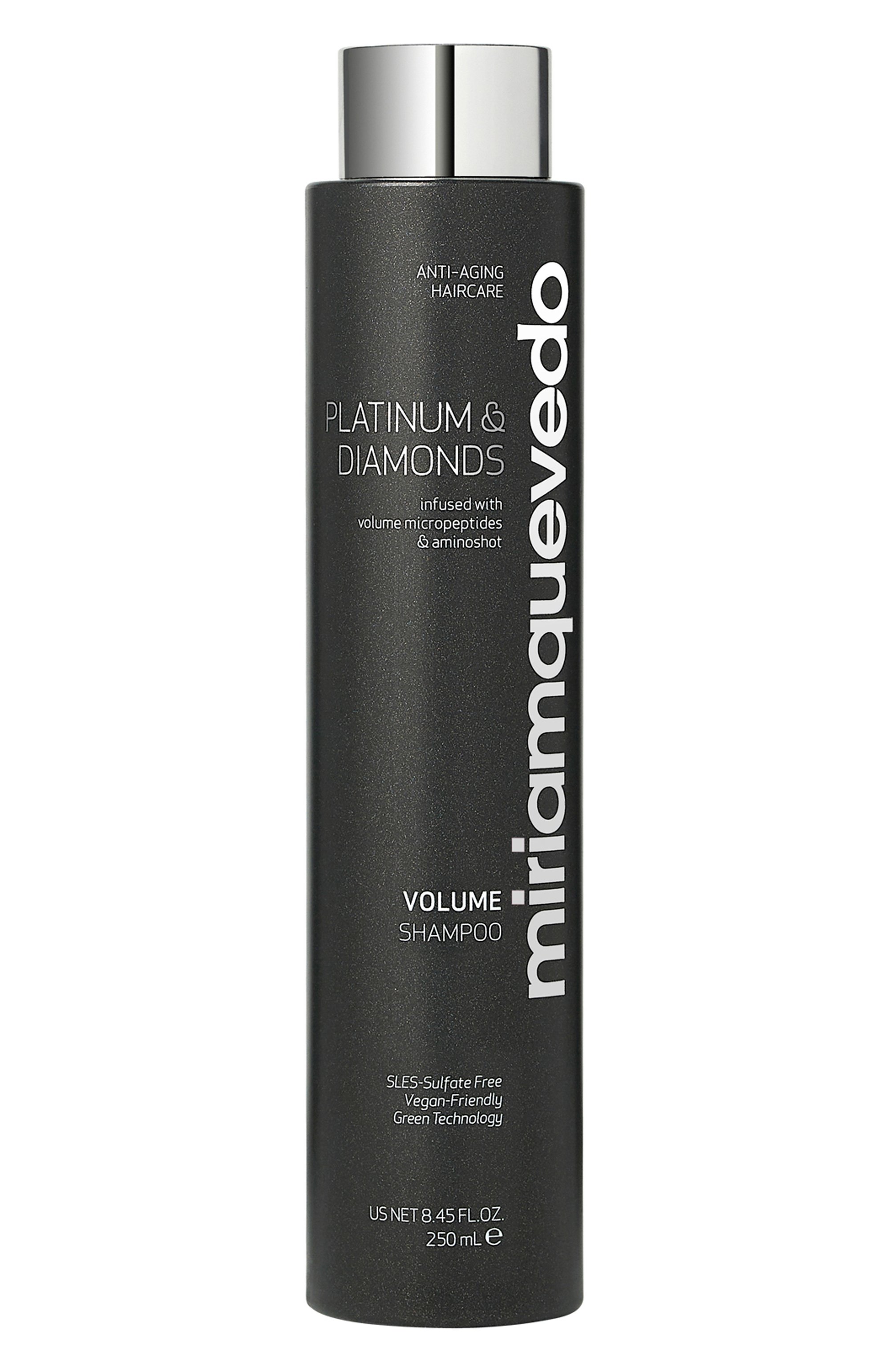 Бриллиантовый шампунь с платиной для придания объема (250ml) MIRIAMQUEVEDO, арт. 313, фото 1