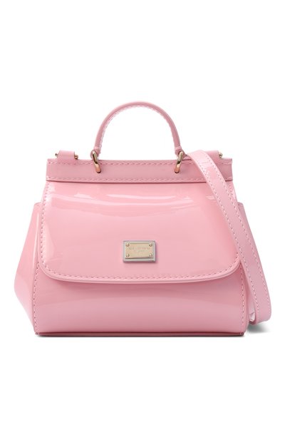Сумка sicily DOLCE & GABBANA светло-розового цвета по цене 72000 руб., арт. EB0003/A1067, фото 4 Сумка sicily DOLCE & GABBANA, арт. EB0003/A1067, фото 4