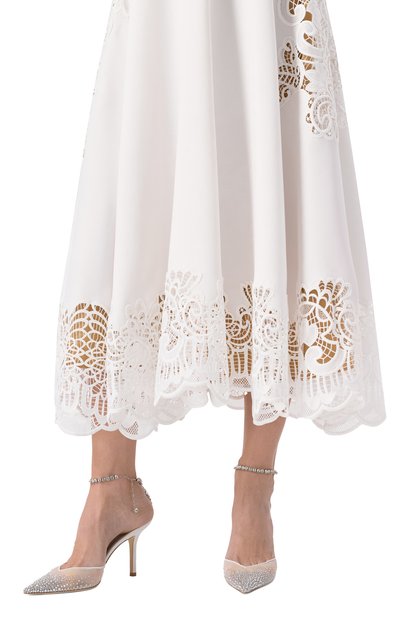 Текстильные туфли saeda 85 JIMMY CHOO, арт. SAEDA 85/BGM, фото 3