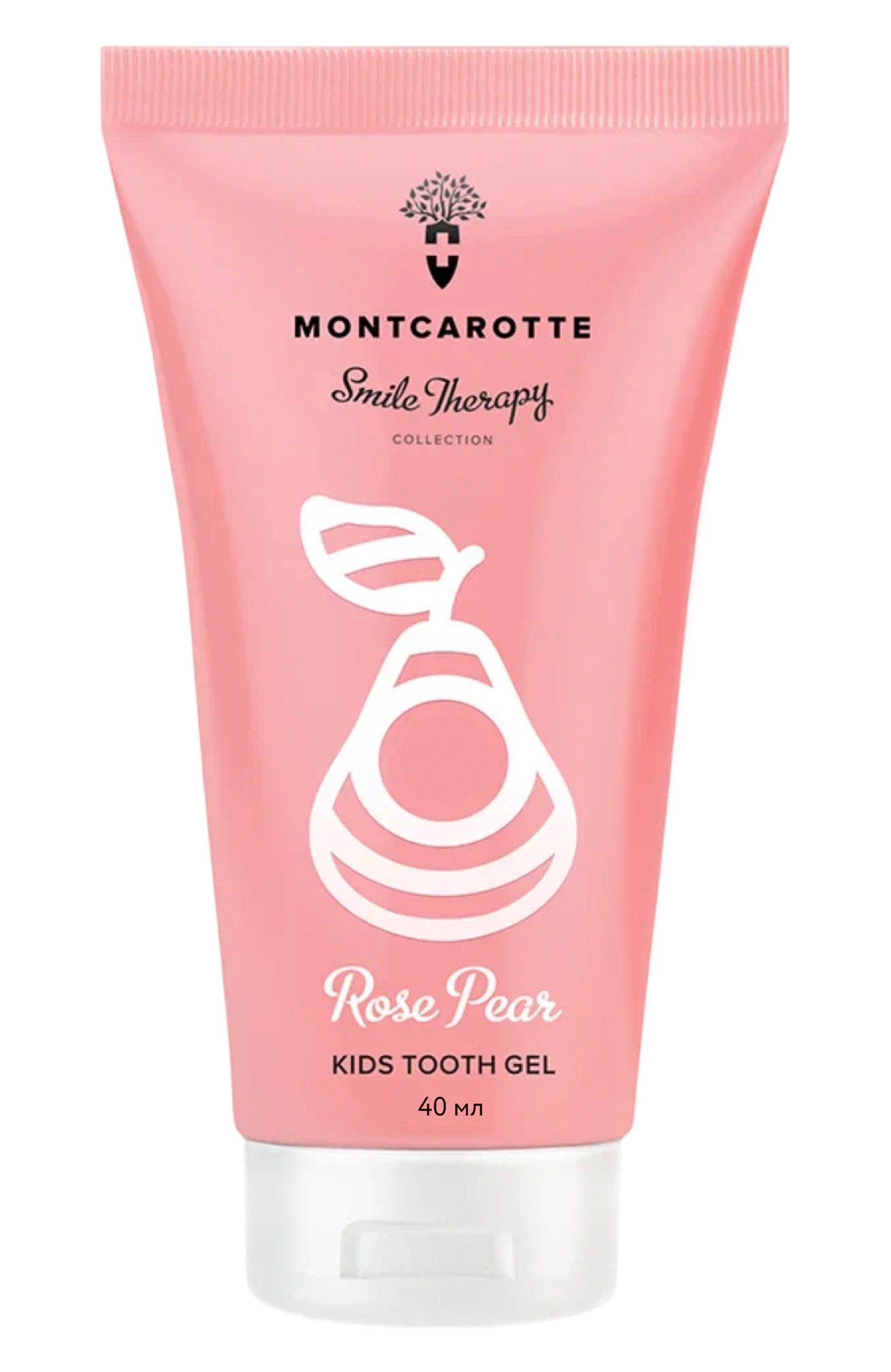 Детская зубная гель-паста «розовая груша» (40ml) MONTCAROTTE бесцветного цвета по цене 1870 руб., арт. МС41121, фото 1 Детская зубная гель-паста «розовая груша» (40ml) MONTCAROTTE, арт. МС41121, фото 1