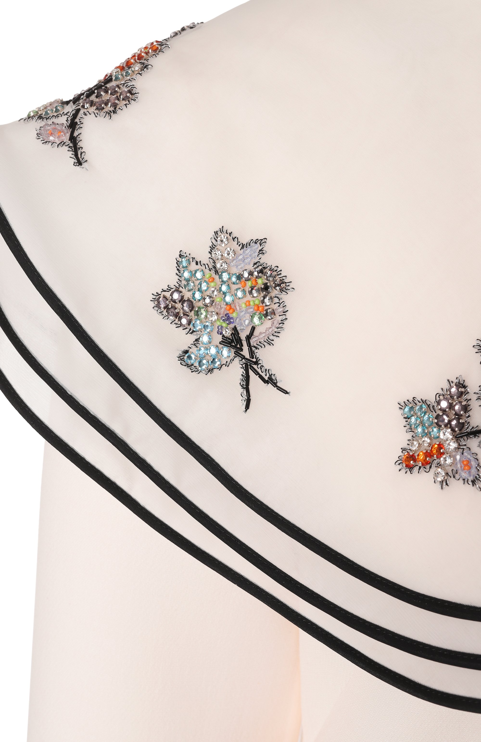 Платье из шерсти и шелка VALENTINO, арт. 6B3VAF961CF, фото 6