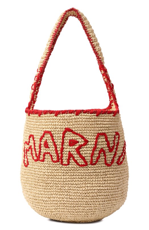 Сумка Nassa medium Marni SBMP0256A0/P8561 Бежевый SBMP0256A0/P8561