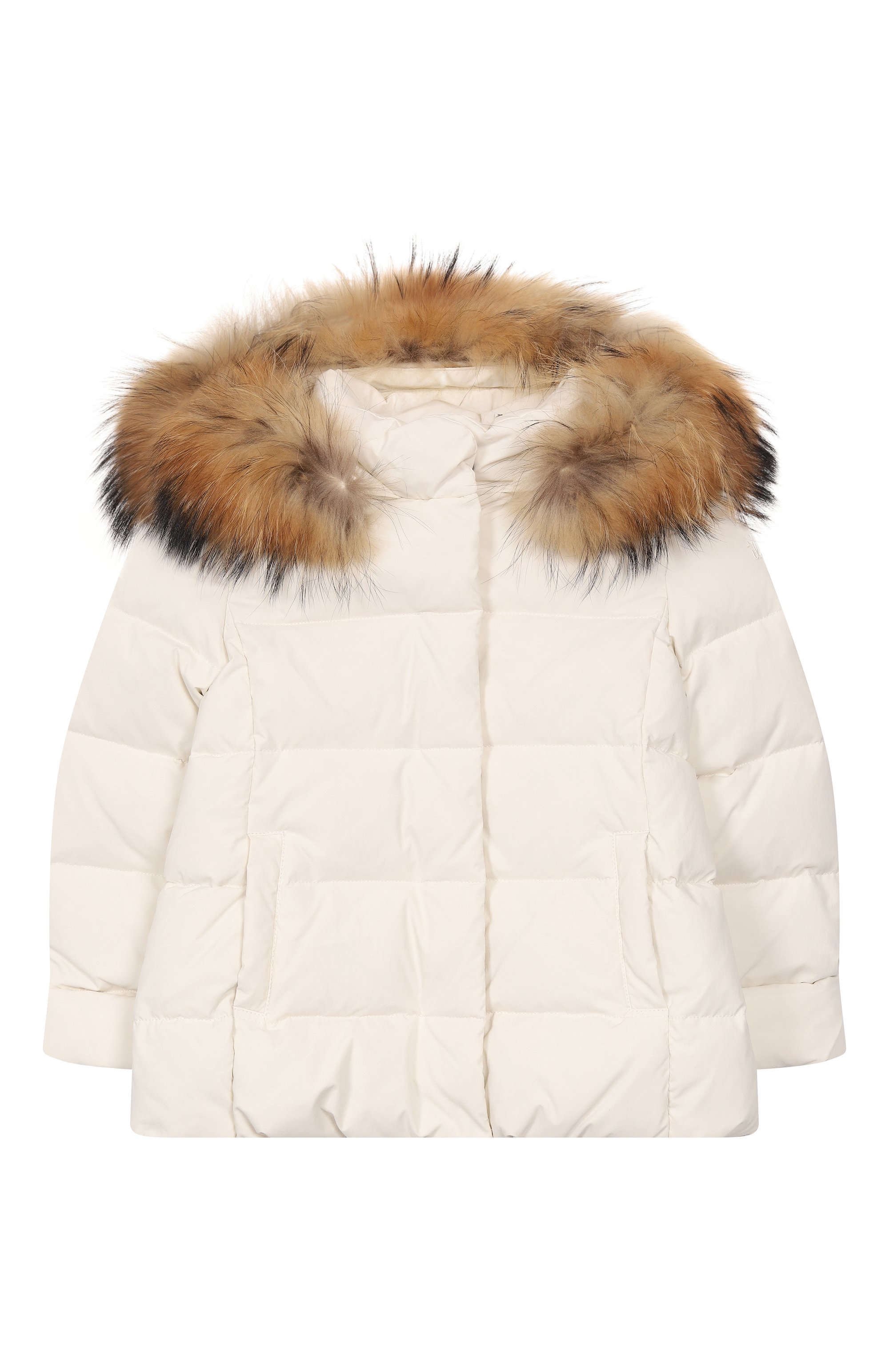 Пуховик с отделкой из енота IL GUFO, арт. A25GGM0007N0108/5-8, фото 1