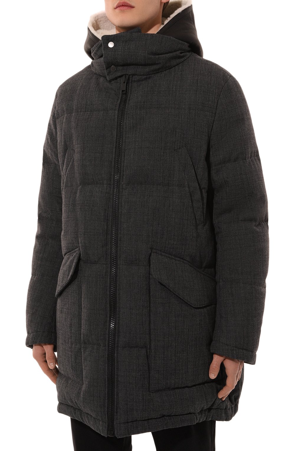 Пуховик YVES SALOMON, арт. 25WHM04194K24W, фото 3