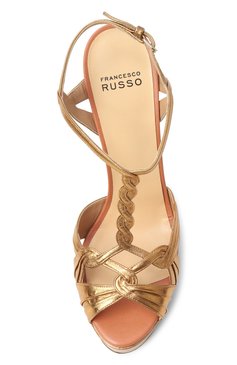 Кожаные босоножки FRANCESCO RUSSO, арт. R1S384/NAPPA LAMINATED/307, фото 4
