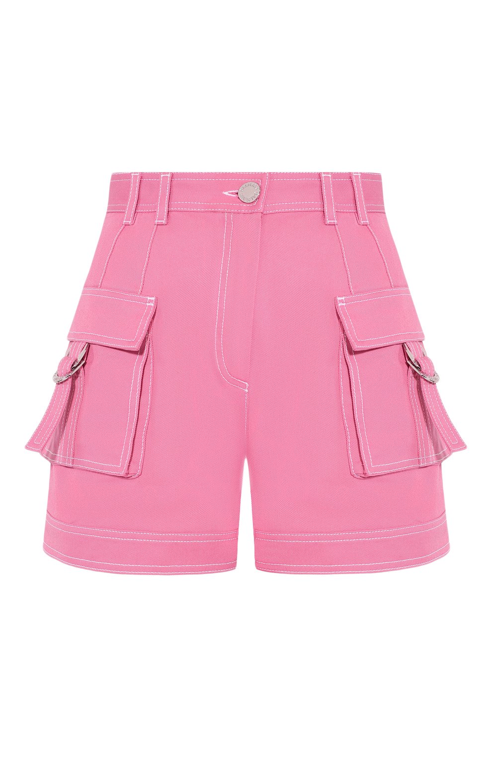 Джинсовые шорты BALMAIN розового цвета по цене 118500 руб., арт. TF05389/D022, фото 1 Джинсовые шорты BALMAIN, арт. TF05389/D022, фото 1