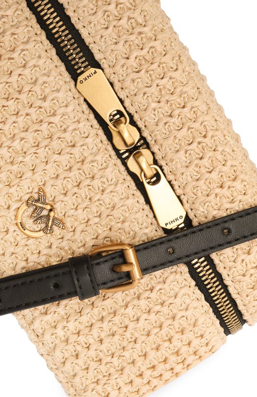 Сумка Vanity Soft mini Pinko 106382/A391 Бежевый  106382/A391 Фото 6