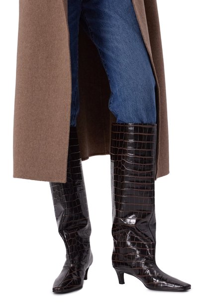 Кожаные сапоги TOTEME, арт. 231-913-847, фото 3