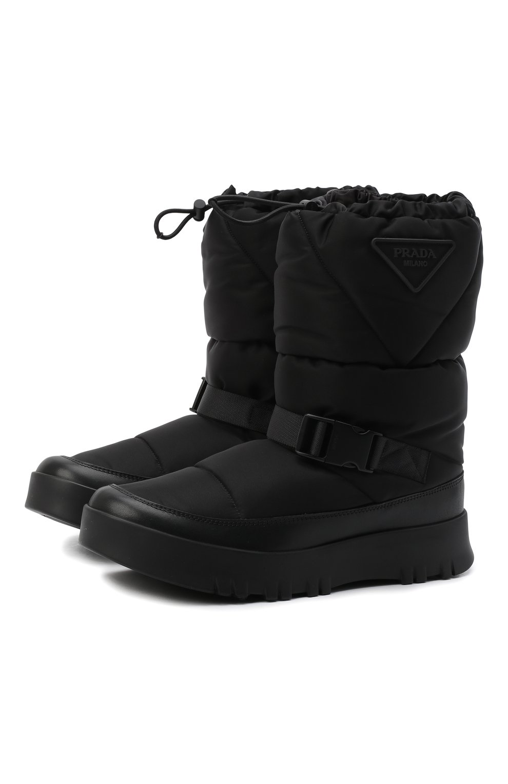 Утепленные сапоги PRADA, арт. 2UE024-3LFV-F0002, фото 1