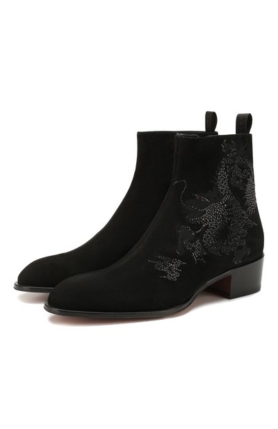 Замшевые сапоги GIUSEPPE ZANOTTI DESIGN, арт. EU00029/001, фото 1