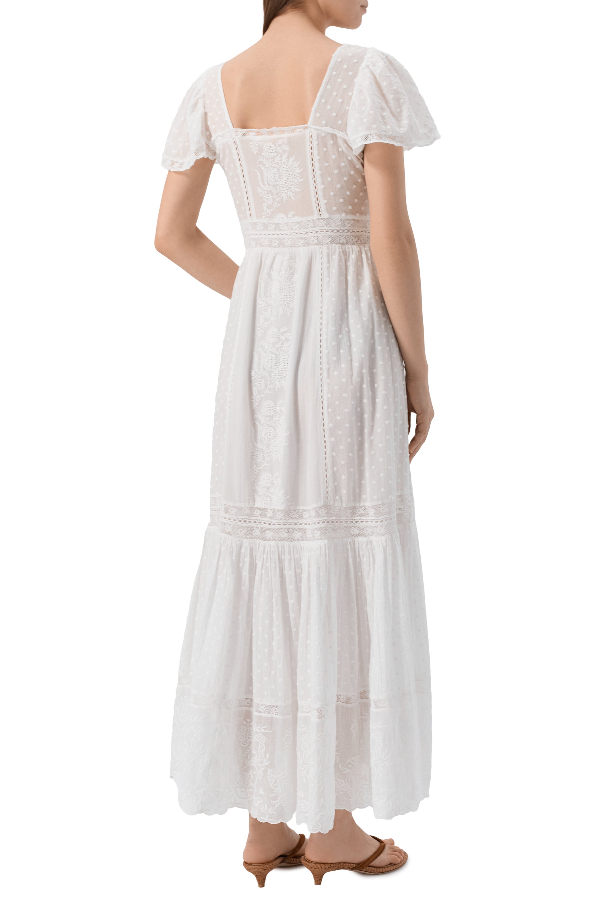 Хлопковое платье LOVE SHACK FANCY, арт. LD717-548, фото 3