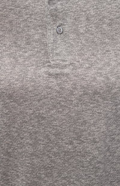 Поло из шелка и хлопка ZILLI, арт. KBP002ZS56095ZS0SE738, фото 5