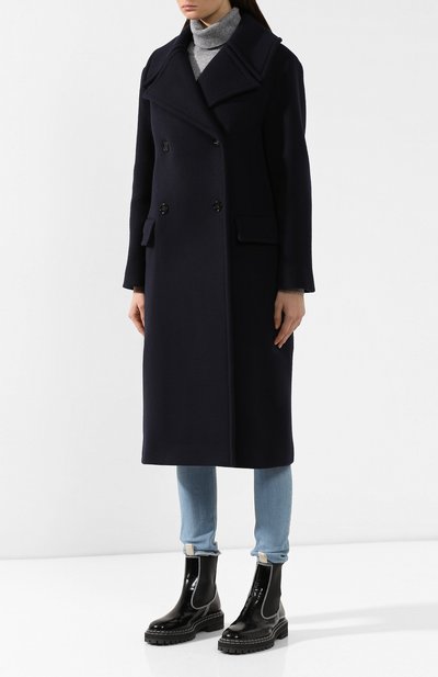 Пальто из смеси шерсти и кашемира BOSS, арт. 50434604, фото 3