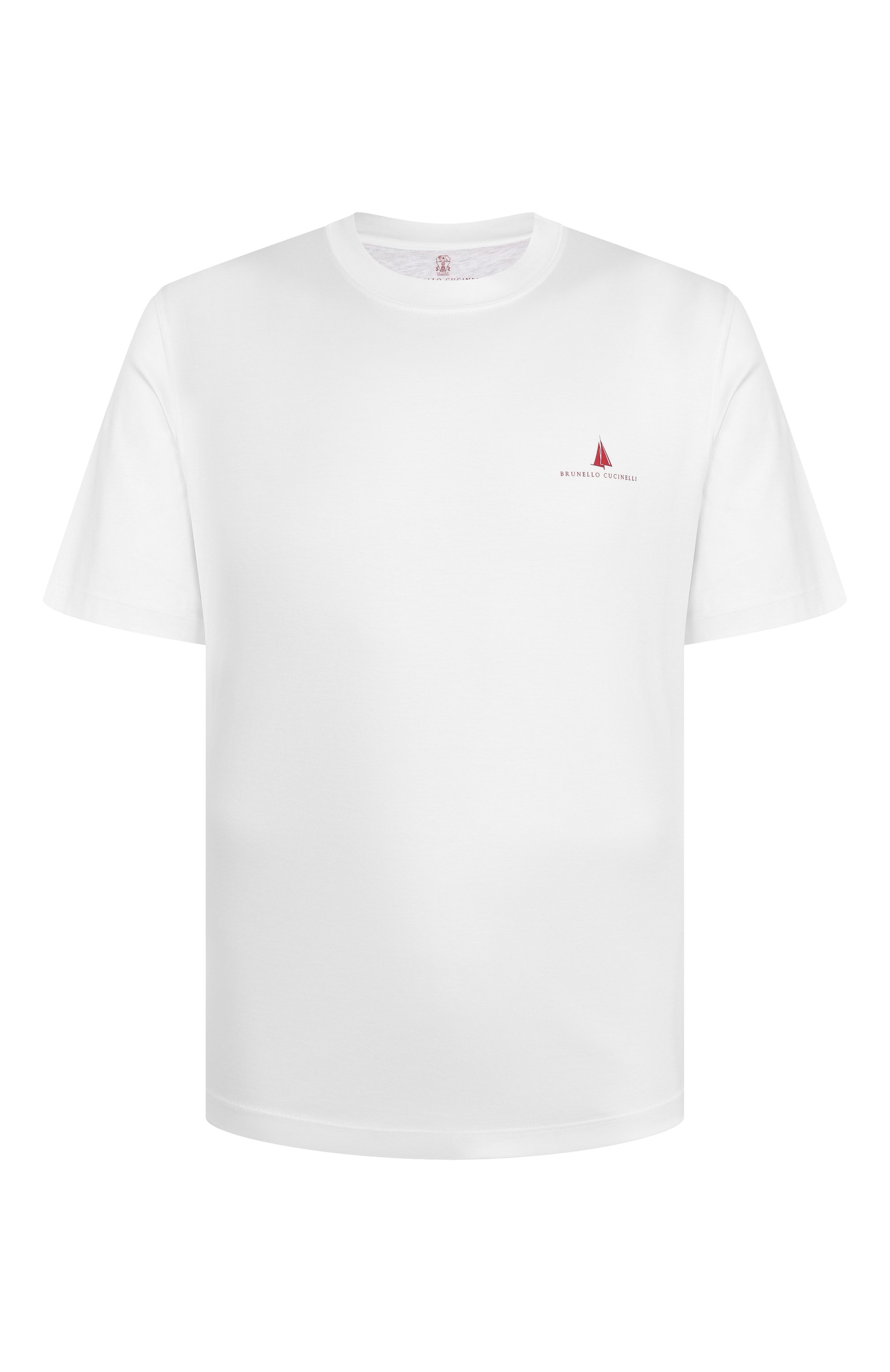 Хлопковая футболка BRUNELLO CUCINELLI, арт. M0B131362P, фото 1