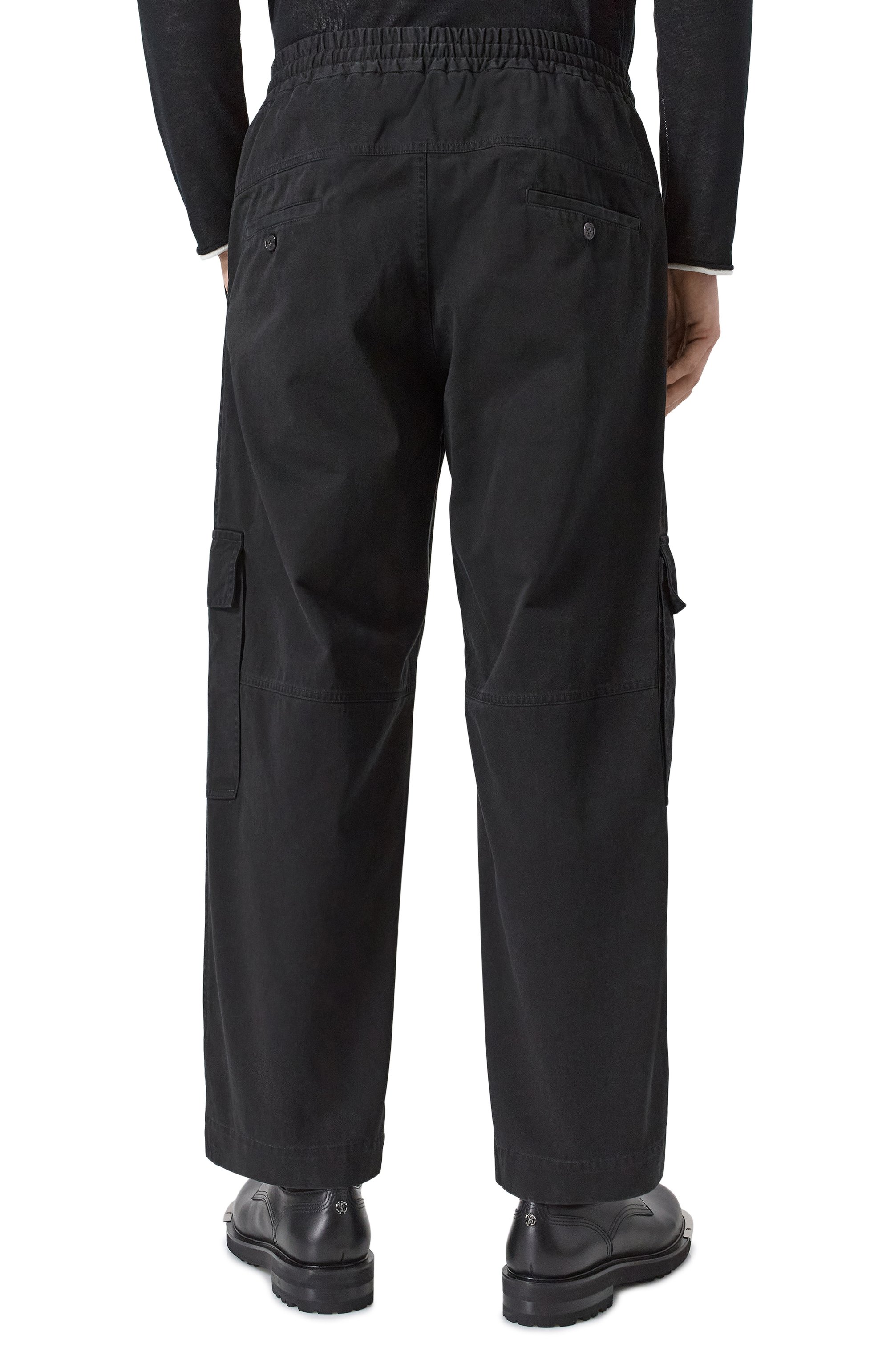 Хлопковые брюки-карго ISABEL BENENATO, арт. UW22S25, фото 4