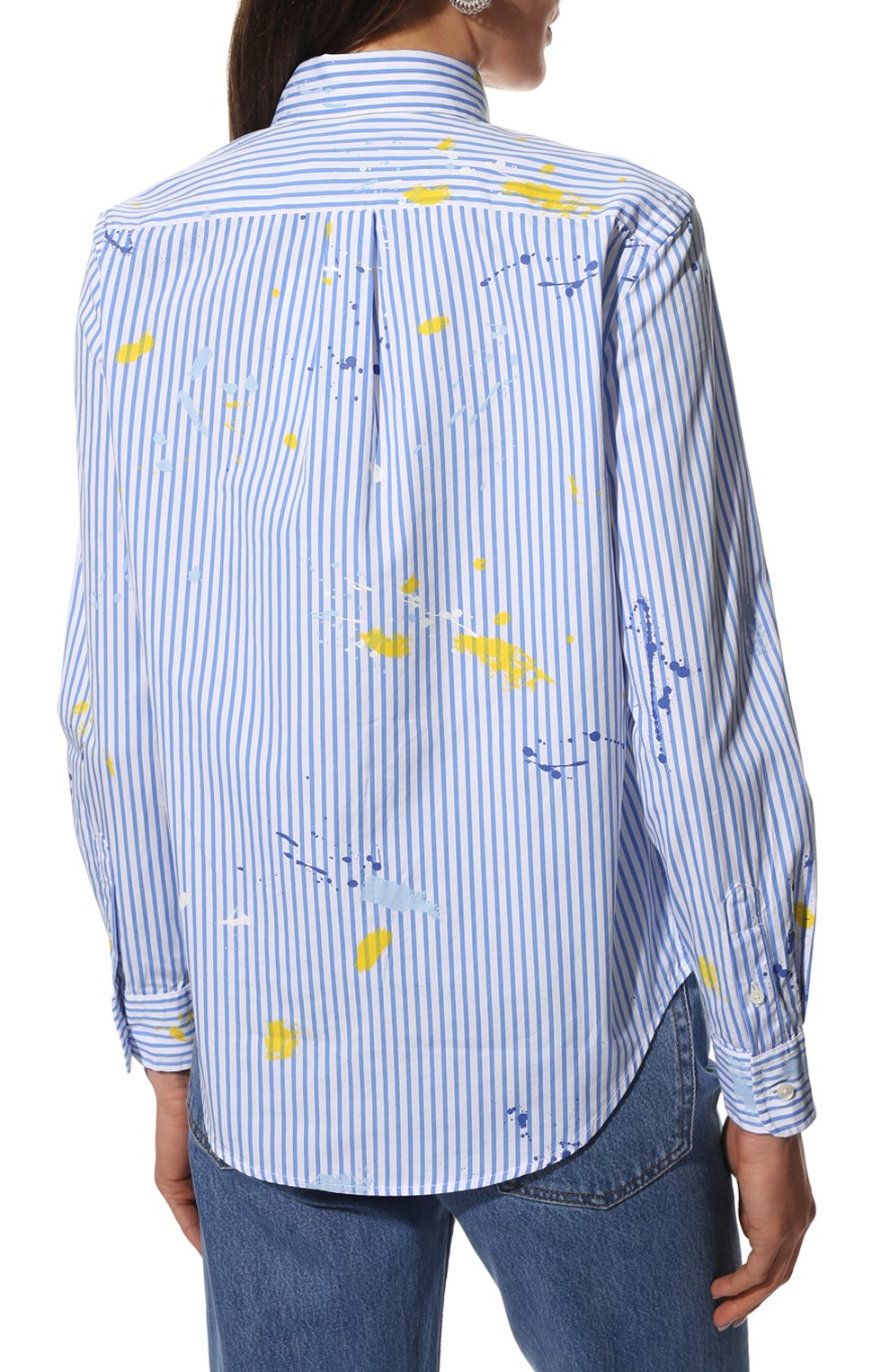 Хлопковая рубашка POLO RALPH LAUREN, арт. 211784162, фото 4