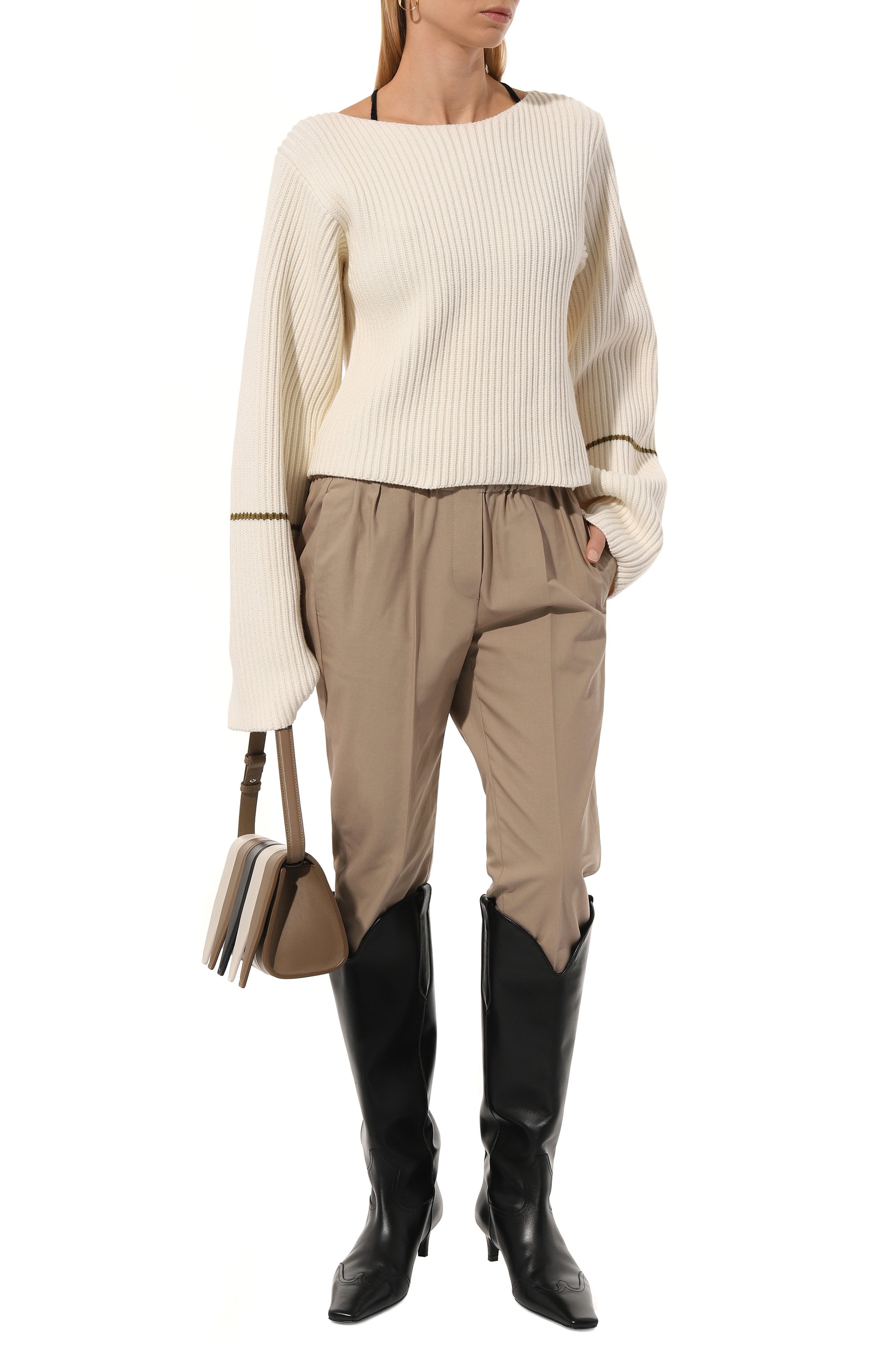 Хлопковые брюки BRUNELLO CUCINELLI, арт. M0F70P1673, фото 2