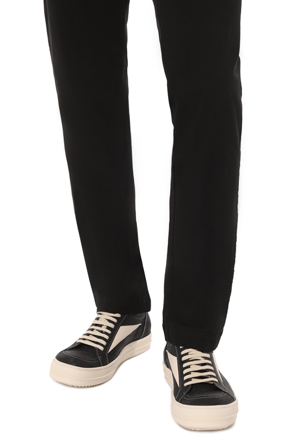 Кожаные кеды lido vintage RICK OWENS, арт. RU01D3897/LBKLC0, фото 3