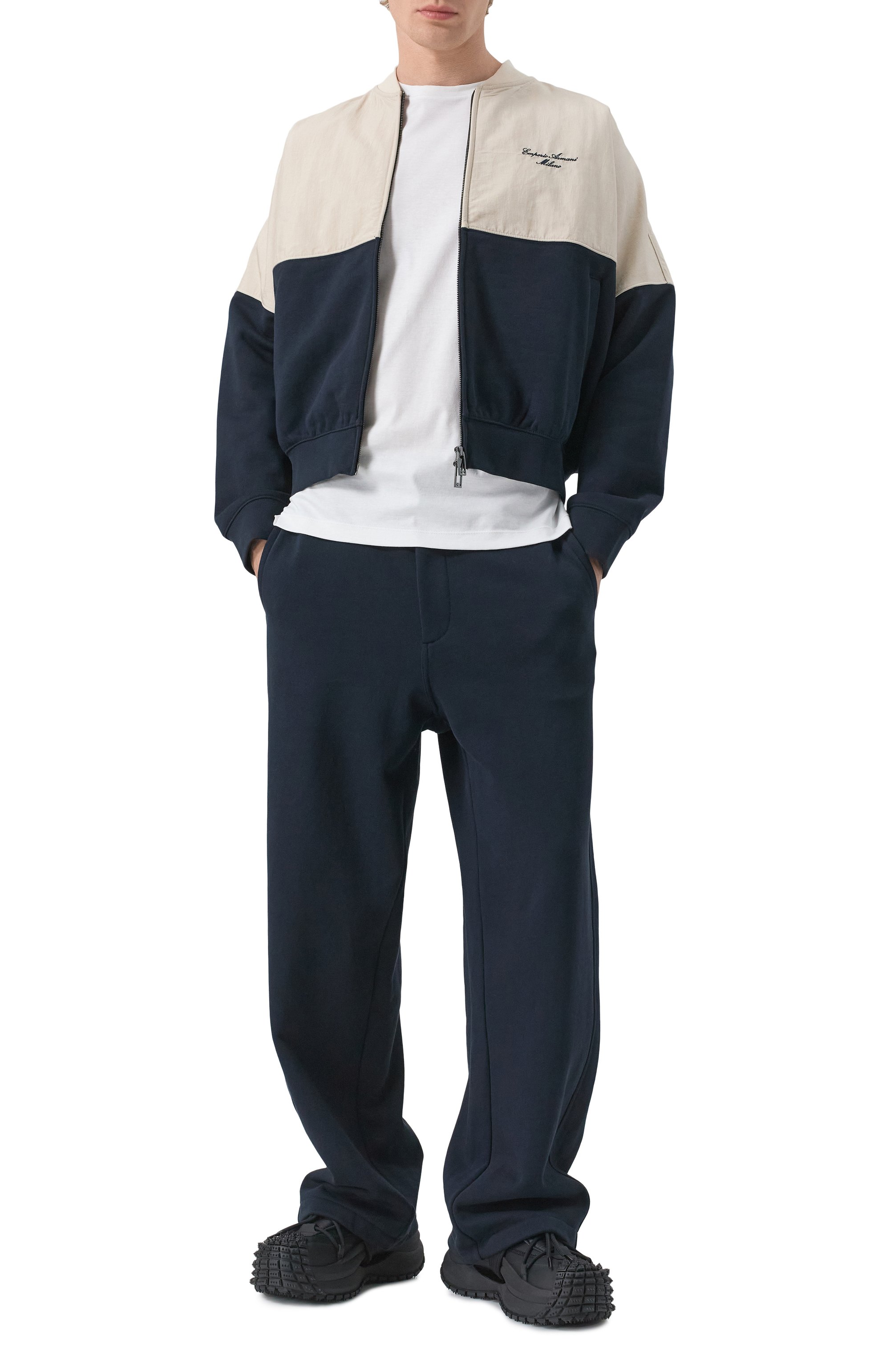 Комбинированная толстовка EMPORIO ARMANI, арт. EM001698/AF13713, фото 2